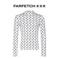 MARINE SERRE 男士logo印花高领T恤FARFETCH发发奇