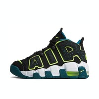 NIKE 耐克 AIR MORE UPTEMPO 复古耐磨 中大童运动鞋