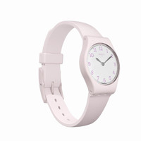 swatch 斯沃琪 瑞士手表 时光系列 清新简约学生可爱淑女石英女表 LP150