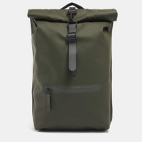 520心动礼：RAINS Rolltop Matte-Shell 双肩背包