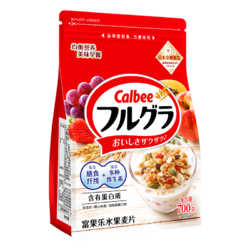 Calbee 卡乐比 原味水果麦片700g 1袋即食早餐饱腹