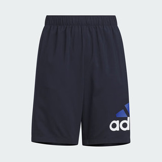 阿迪达斯（adidas）童装24夏季男大童短裤儿童薄款梭织快干运动五分裤子IS5188