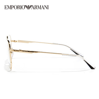 Emporio Armani阿玛尼眼镜ARMAN金属全框轻商务时尚轻材质可配近视度数1159 3002黑金色