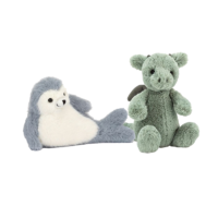 jELLYCAT 邦尼兔 英国高端毛绒玩具 摆酷海豹 害羞龙  玩偶礼物