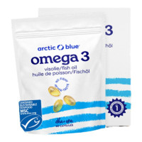 arctic blue 荷蘭Arctic Blue天然DHA深海魚油膠囊歐米茄omega3EPA軟膠囊60粒