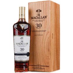 MACALLAN 麥卡倫 30年單一麥芽雪莉桶蘇格蘭威士忌700ml