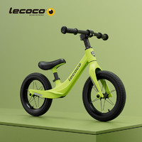 Lecoco 樂卡 兒童平衡車1-3-6歲滑步車自行車無腳踏單車溜溜車 熒光綠