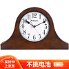 威灵顿 座钟   欧式座钟客厅大号实木台钟创意钟表复古摆件中式时钟 T10407A-数字座钟