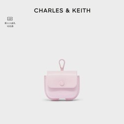 CHARLES & KEITH CHARLES&KEITH女士愛心金屬鏈飾迷你耳機包CK6-80701197