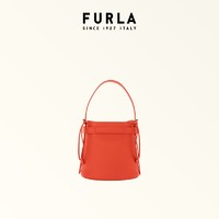 FURLA 芙拉 [新品]FURLA芙拉GIOVE牛皮迷你女士时尚单肩水桶包