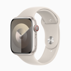 Apple 苹果 Watch S9蜂窝铝金属表壳45mm智能运动手表