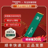 百亿补贴：FANXIANG 梵想 高速固态硬盘SSD M.2接口PCIe4.0x4 台式机笔记本电脑配件