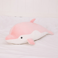 Ghiaccio 吉婭喬 毛絨玩具 海豚鯊魚 仿真玩偶睡覺抱枕可愛玩具玩偶 35CM