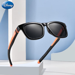 Disney 迪士尼 儿童太阳镜男女儿童墨镜小孩防紫外线眼镜 C7 橘色