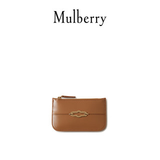 Mulberry/玛葆俪Pimlico 拉链零钱包 浅棕色