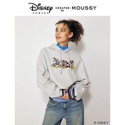 MOUSSY 摩西 春季新品迪士尼合作款可爱风小个子卫衣010GAL90-5210