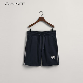 GANT甘特2024春季男士百搭休闲运动短裤2009016 深蓝色433 S
