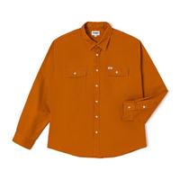 限尺码：Wrangler 春季梦险工装系列双口袋通勤长袖衬衫外套
