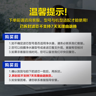 ANGEL 安吉尔 厨下净水器滤芯 富锶滤芯带挂架 适用于魔方2500/2900/哪吒2500等机型