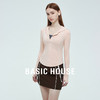 百家好（Basic House）Basic House/百家好女士修身款防晒服B9994B50032 杏肤