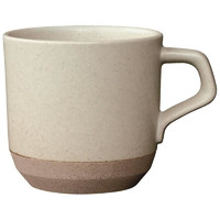 KINTO 水杯 马克杯 咖啡杯 简约 时尚 米色300ml陶瓷马克杯