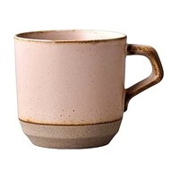 KINTO 水杯 马克杯 咖啡杯 简约 时尚 粉色300ml陶瓷马克杯