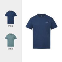88VIP：TOREAD 探路者 功能短袖T恤男2024年春夏季新款户外运动上衣健身体能服