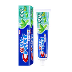 Crest 佳潔士 天然多效茶潔防蛀牙膏口氣清新減少亮白牙齒140g×5支