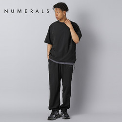 niko and ... NUMERALS T恤男2024夏季新款时尚纯色简约宽松日系通勤上衣104628