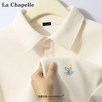La Chapelle 男士翻领纯色短袖POLO衫  3件