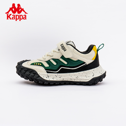 Kappa Kids Kappa秋季儿童童鞋男女童鞋子休闲运动鞋中大童鞋子轻便舒适个性