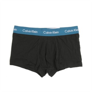 Calvin Klein/CK 卡尔文克雷恩 3件装男士平角裤四角内裤 U2664G 黑/黑/灰 YKS L