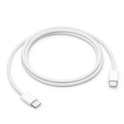 Apple 苹果 三人团）Apple/苹果 原装USB-C数据线 60W 新款编织双C接口1M快充线15系列