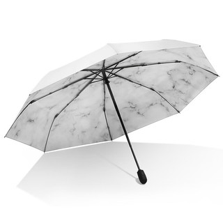 天堂伞臻品全自动伞钛银色雨伞防晒遮阳太阳伞晴雨两用折叠男女士 钛银色