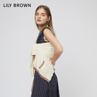 Lily Brown 春夏  气质修身圆领针织开衫2件套LWND211146