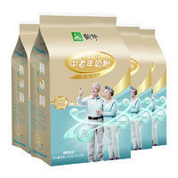 88VIP：MENGNIU 蒙牛 铂金中老年奶粉400g*4袋高钙高铁牛奶粉补营养早餐