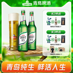 TSINGTAO 青岛啤酒 纯生8度600ml*12瓶