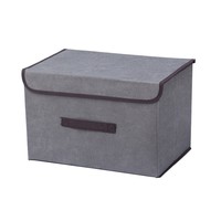千屿 大号可折叠收纳箱衣服玩具零食家用储物盒子整理箱收纳盒1个