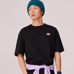 Dickies 帝客 刺绣小标全棉短袖简约休闲男女多色T恤 DK010991