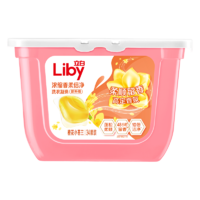 Liby 立白 小苍兰香氛柔顺洗衣凝珠34颗+除菌净护洗衣凝珠23颗