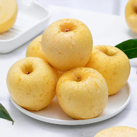 水果蔬菜 黄金奶油富士苹果 4.5-5斤（单果75mm）