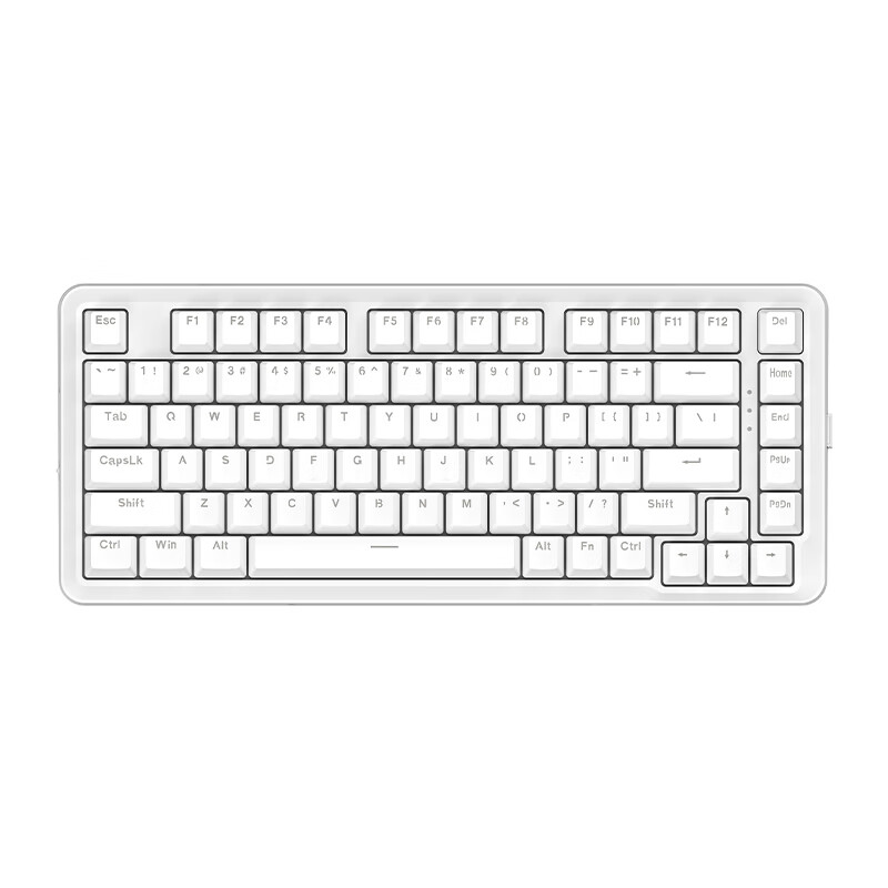 KS82 PRO 82键 三模机械键盘 白色 龙舞轴 RGB
