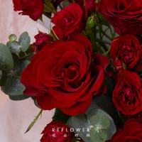 花点时间 情人节520玫瑰礼用送女友老婆真花-9枝红玫瑰花束 5月19日-21日期间收花
