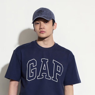 Gap 盖璞 男士撞色logo圆领短袖T恤 544465