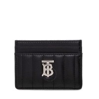 BURBERRY 博柏利 Lola 黑色绗缝皮革TB卡包 8064826