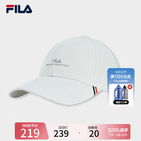 FILA 斐乐官方帽棒球帽2024夏新款时尚休闲运动帽遮阳帽鸭舌帽 XS