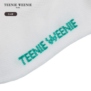 Teenie Weenie Kids小熊童装24夏季男宝宝柔软舒适小熊袜子 绿色（两双） L