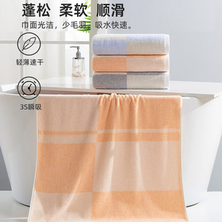 洁玉竹棉浴巾A类抗菌洗澡家用柔软吸水不易掉毛裹巾