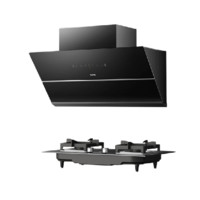 SUPOR 苏泊尔 DJ59+Q5 24立方 侧吸式烟灶套装 5.0kw 液化气