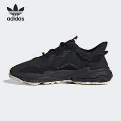 adidas 阿迪达斯 ORIGINALS Ozweego Tr 中性休闲运动鞋 EG8355 黑色/太阳能绿/银金属 38
